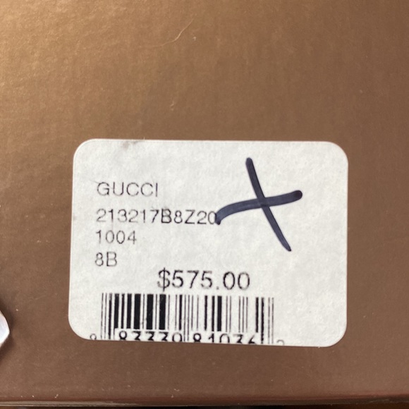 Authentic Gucci 3” Patent Leather Wedge Sandals - Picture 5 of 7